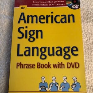 America Sign Language Phrase Book with DVD